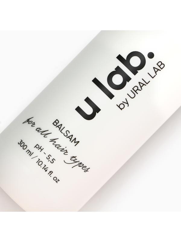 Бальзам для всех типов волос, 300 мл, аромат цветочный, U LAB