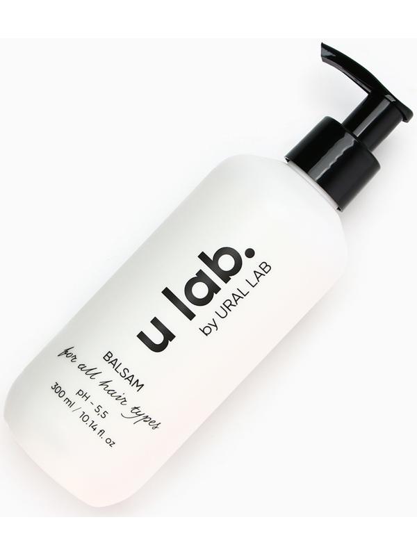 Бальзам для всех типов волос, 300 мл, аромат цветочный, U LAB