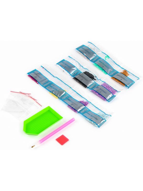 Термостакан детский, с вставкой из алмазной мозаики «Единорог», 450 мл