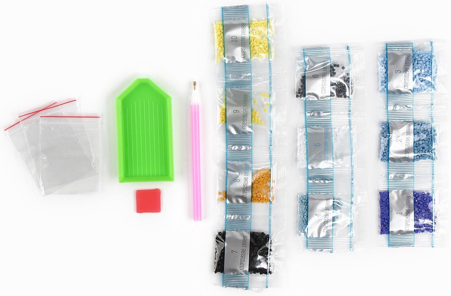 Термостакан детский, с вставкой из алмазной мозаики «Лунная ночь», 450 мл