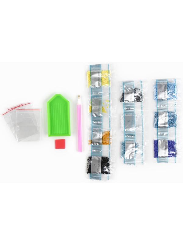 Термостакан детский, с вставкой из алмазной мозаики «Лунная ночь», 450 мл