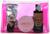 Косметичка для бассейна с застёжкая зип-лок, малиновая/розовая