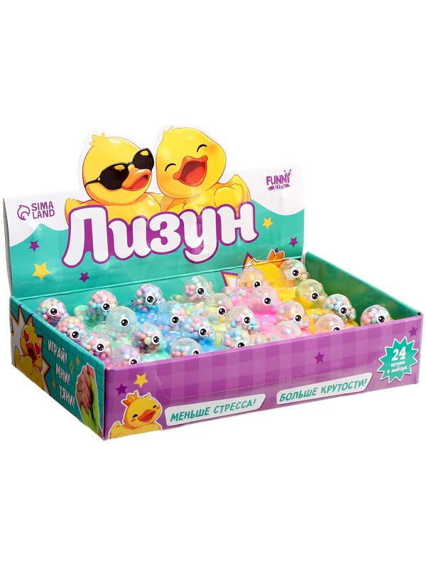 Лизун - слайм «Уточка», МИКС