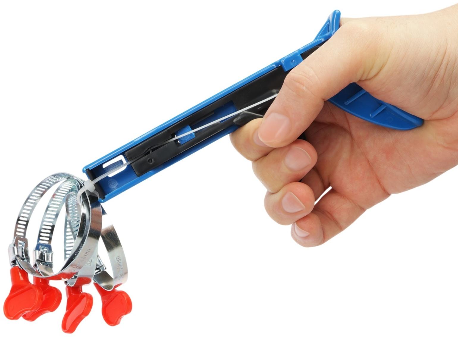 Пистолет для затяжки нейлоновых стяжек ТУНДРА