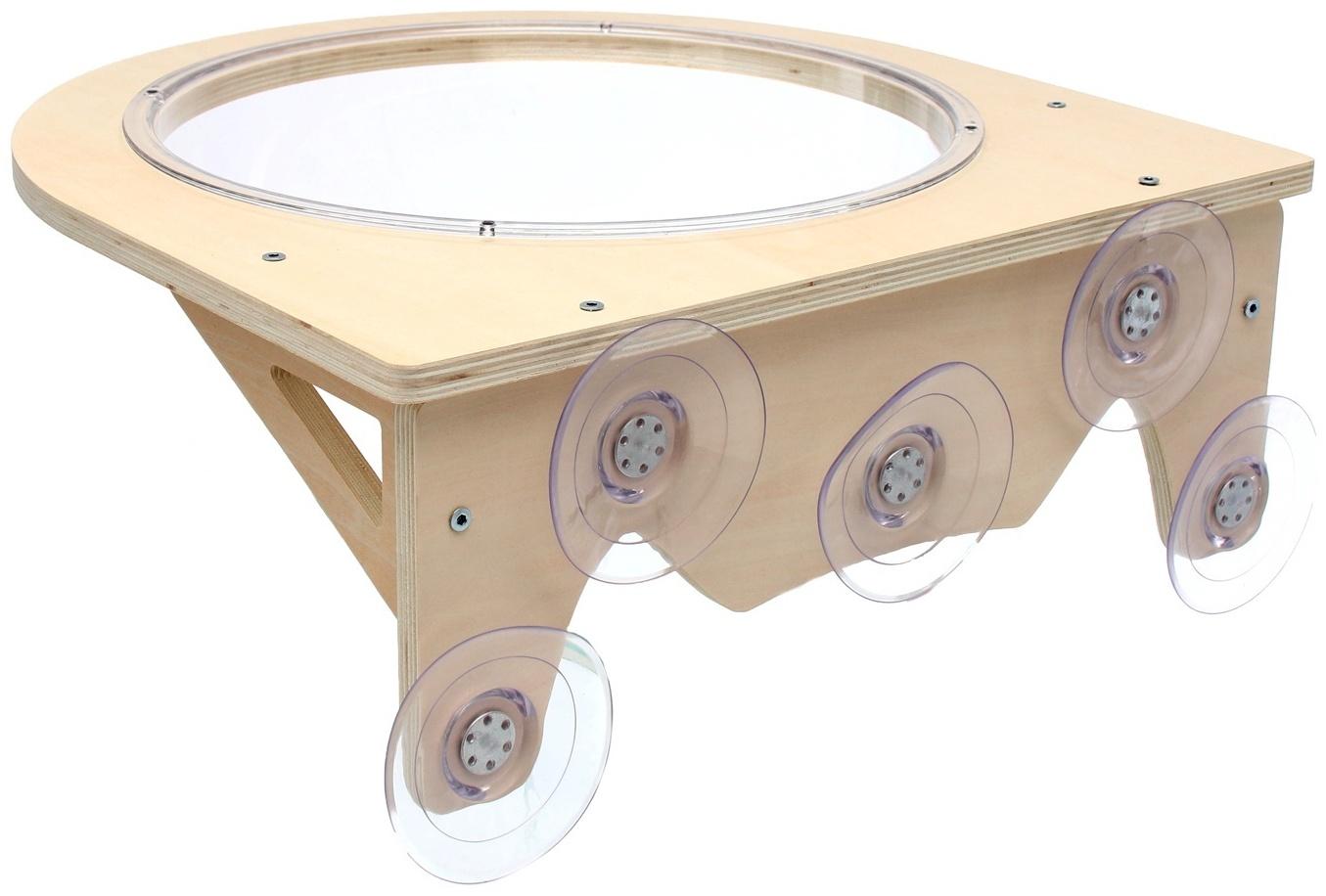 Гамак для кошки на окно, 40*40*15 см, вес до 8 кг, прозрачный