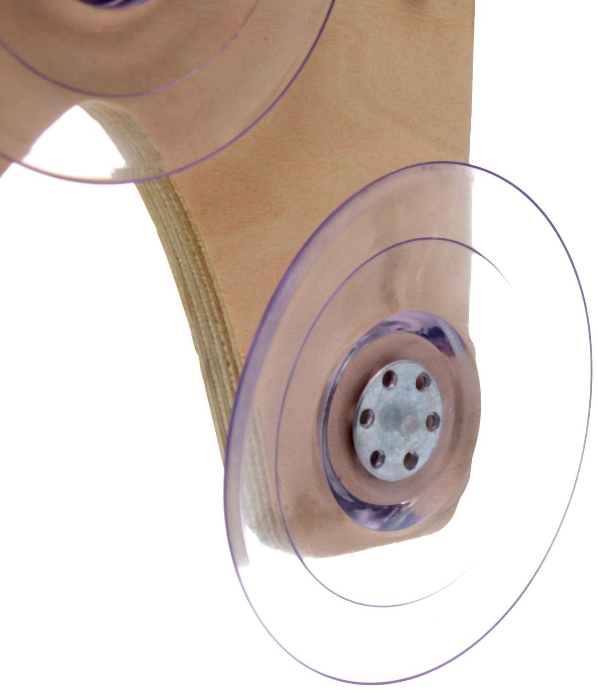 Гамак для кошки на окно, 40*40*15 см, вес до 8 кг, прозрачный