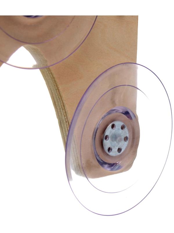 Гамак для кошки на окно, 40*40*15 см, вес до 8 кг, прозрачный