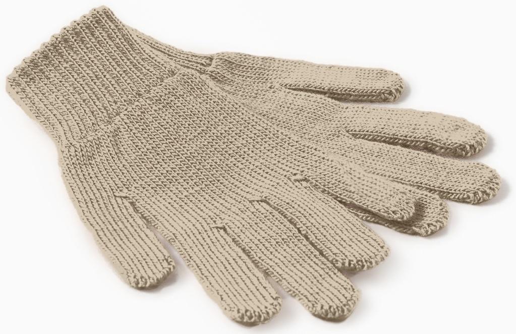 Перчатки детские, цвет серо-коричневый р-р 16