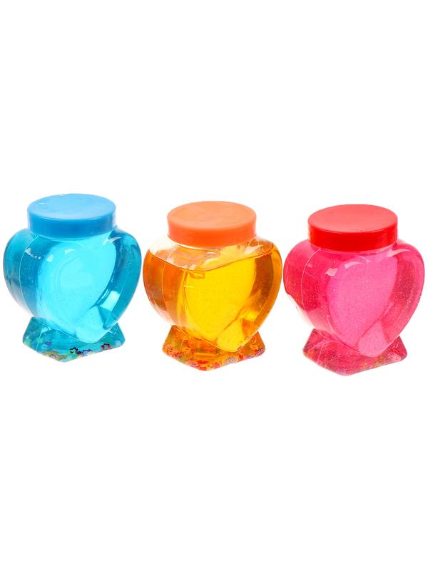 Лизун - слайм «Сердечко», МИКС