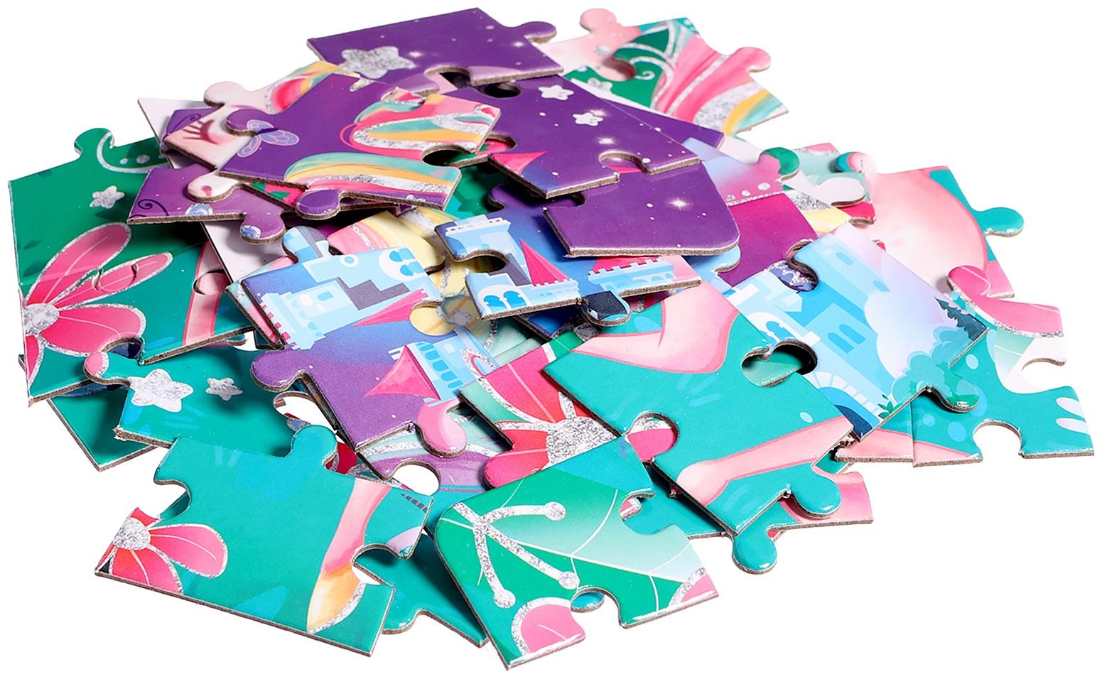 Термостакан детский «Сказочные сны», с вставкой, 250 мл + пазл 54 элемента