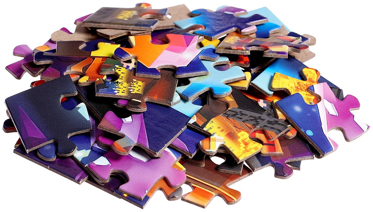 Пазл в термостакане детский «Исследователи», с вставкой, 350 мл, 54 элемента