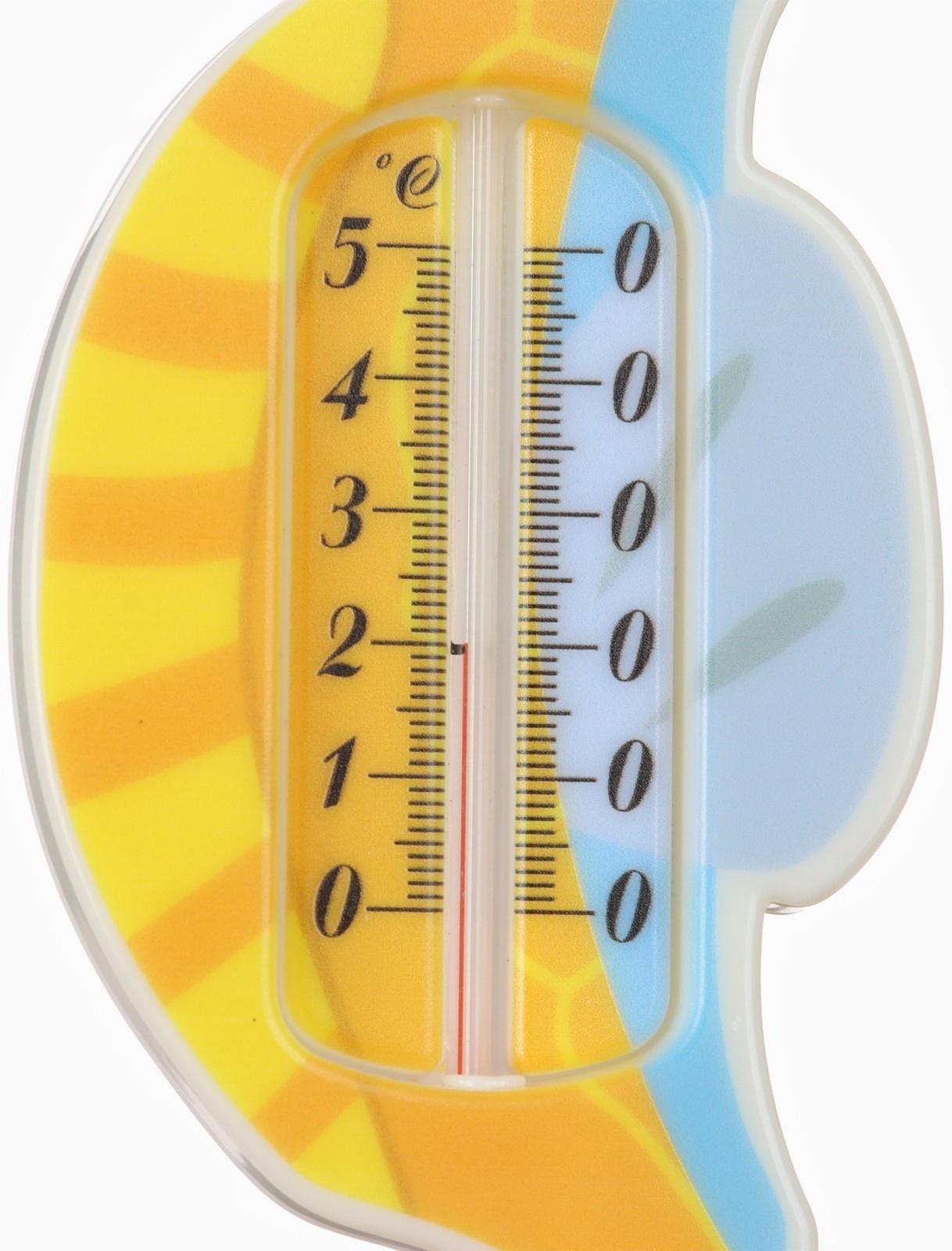Термометр для ванной «Морской конек», желтый