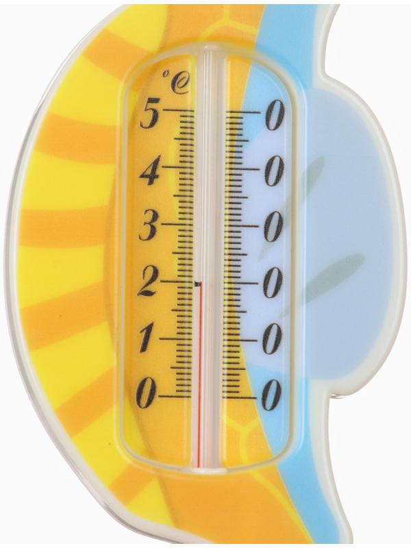 Термометр для ванной «Морской конек», желтый
