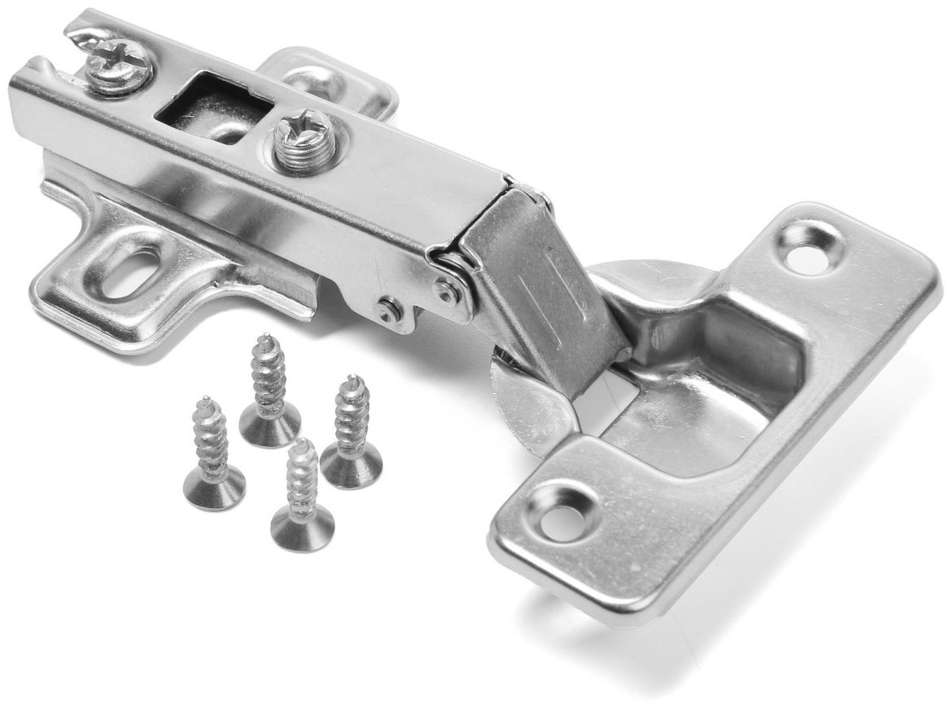 Петля мебельная накладная ТУНДРА, Slide-on, 4 шт. TMP