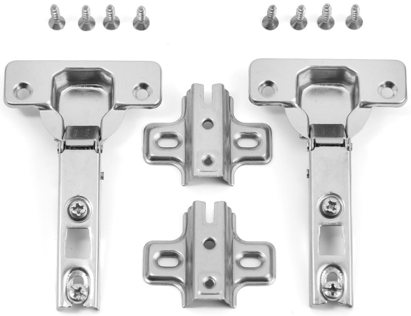 Петля мебельная накладная ТУНДРА, Slide-on, 4 шт. TMP