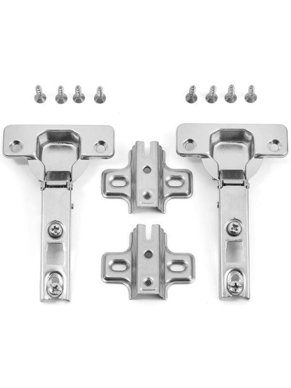 Петля мебельная накладная ТУНДРА, Slide-on, 4 шт. TMP