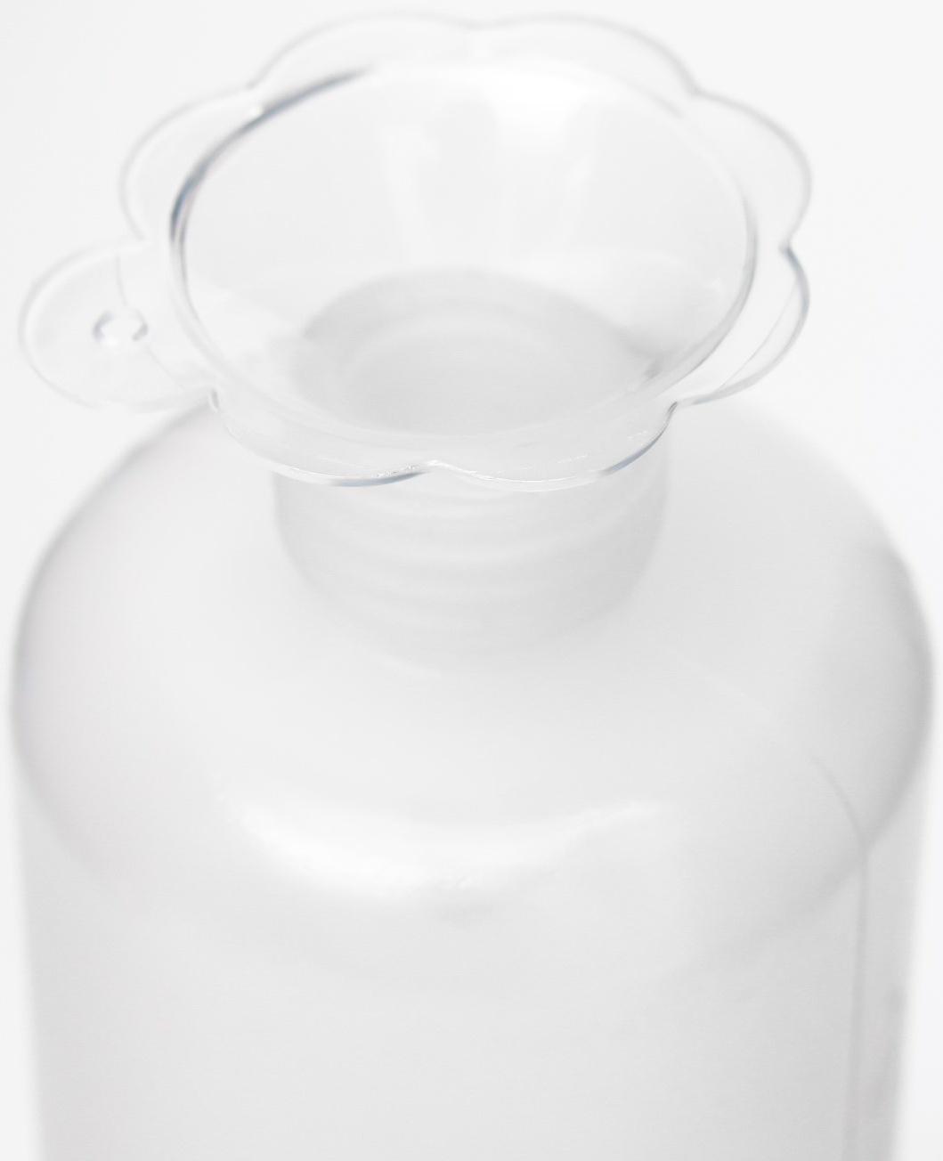 Бутылочка для вскармливания с мерной шкалой, 100 мл (соска+воронка), розовая