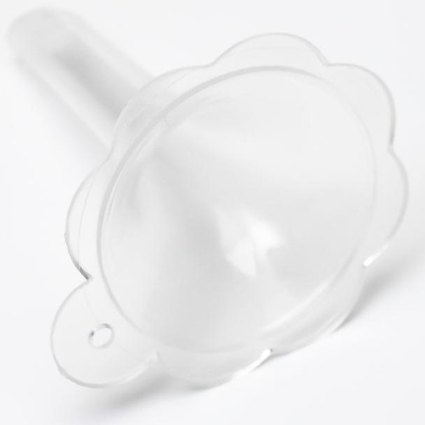 Бутылочка для вскармливания с мерной шкалой, 100 мл (соска+воронка), розовая