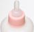 Бутылочка для вскармливания с мерной шкалой, 100 мл (соска+воронка), розовая