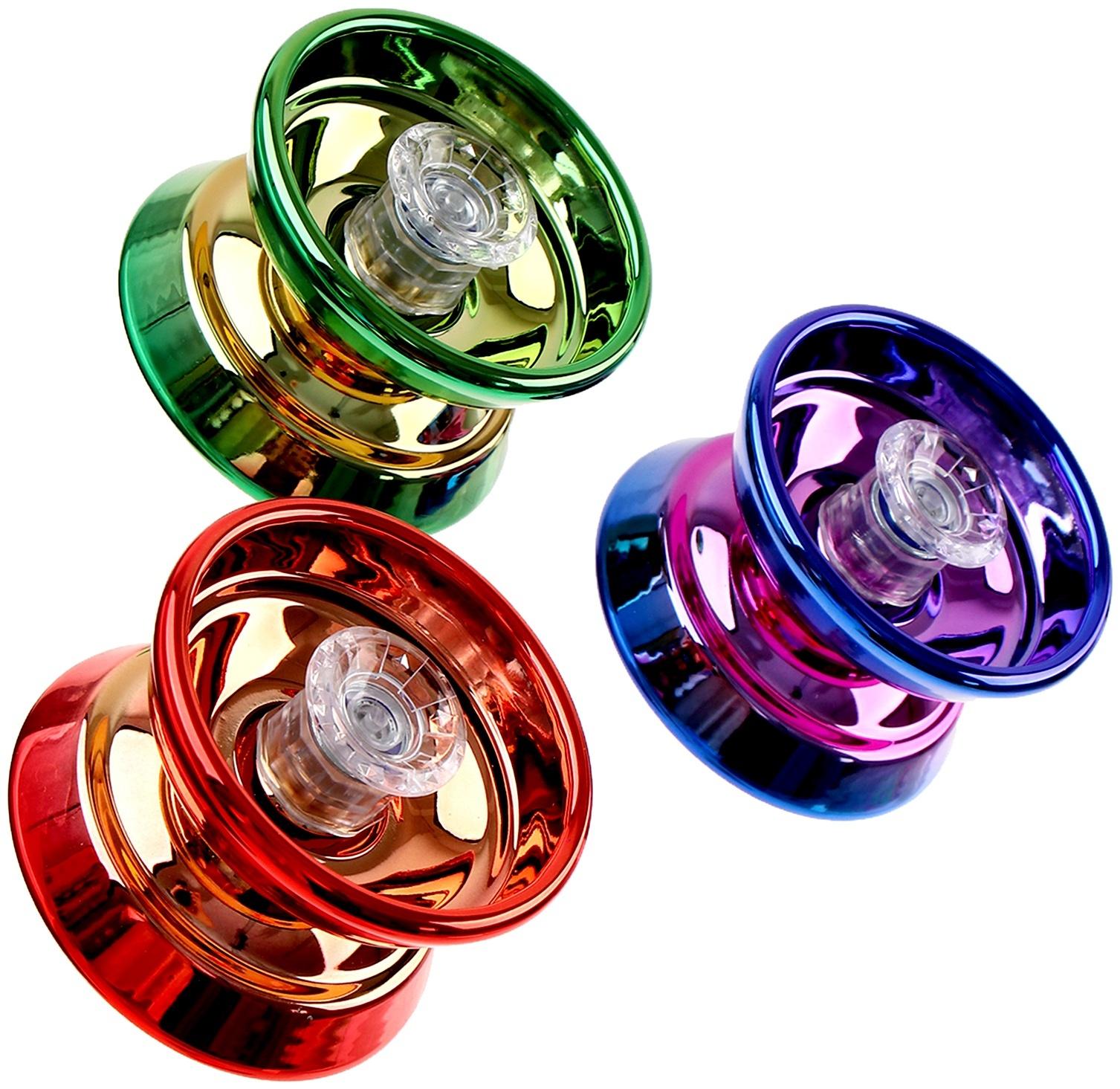 Йо-йо «Блеск» металическая, МИКС