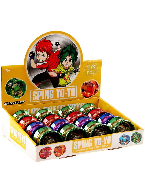 Йо-йо «Блеск» металическая, МИКС