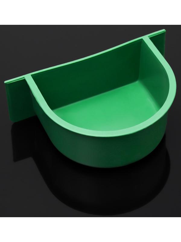 Кормушка для птиц 10,6 х 8,3 х 3,6 см, зeлёная