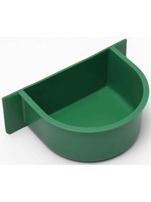 Кормушка для птиц 10,6 х 8,3 х 3,6 см, зeлёная