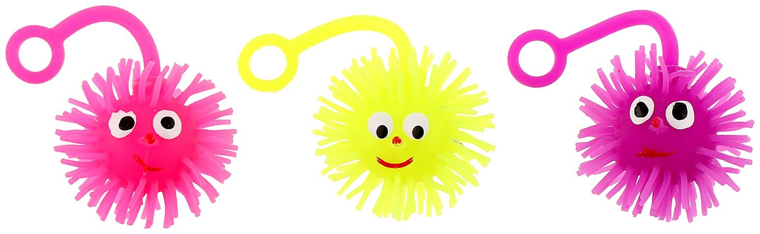 Ёжка «Чудик» световой, набор 3 шт, цвета МИКС