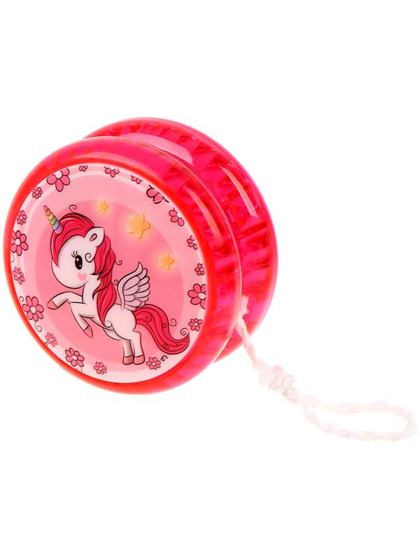 Йо-йо «Единорог», световой, МИКС