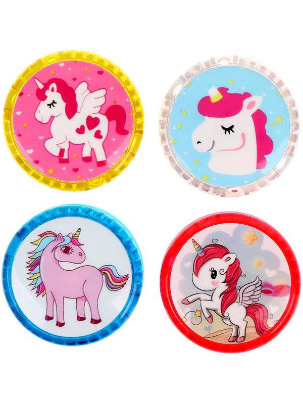 Йо-йо «Единорог», световой, МИКС