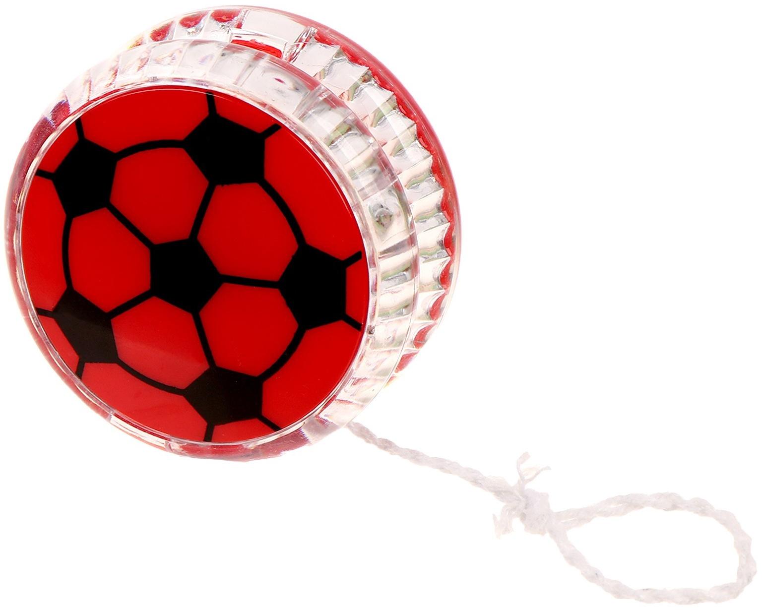 Йо-йо световой «Футбол», МИКС