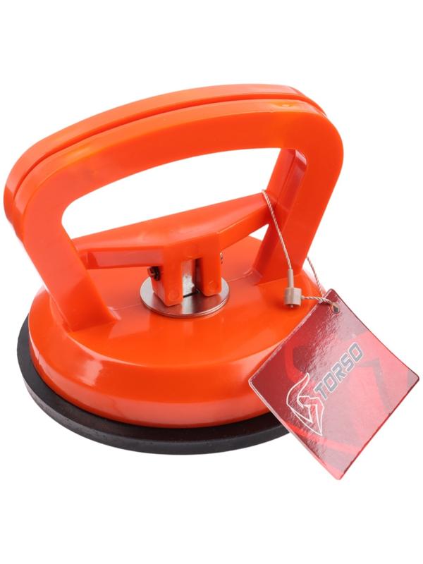 Вакуумная присоска для стекла TORSO, d 12 см, оранжевый