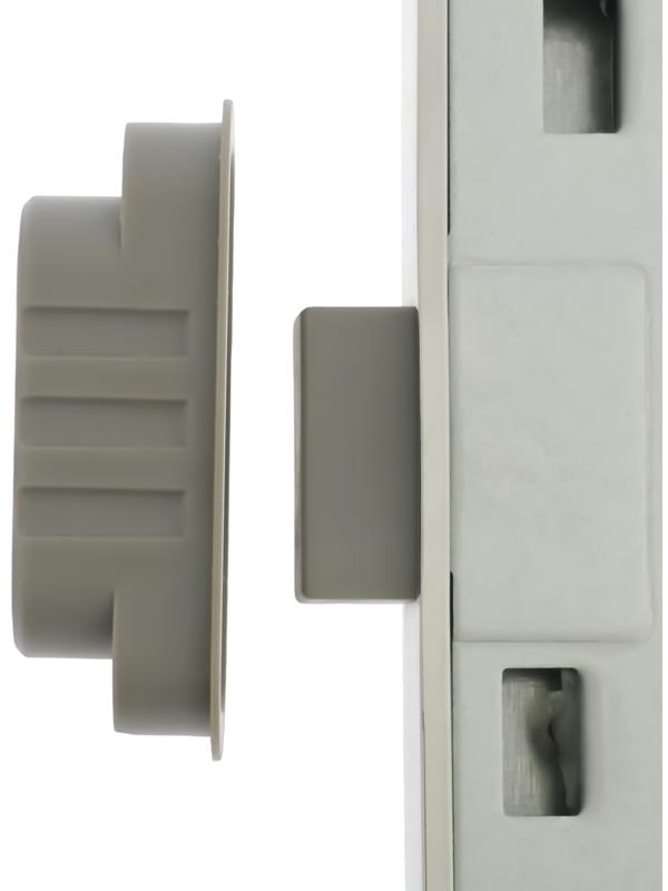 Защелка врезная магнитная LOCKLAND ZLK4CP, под цилиндр, цвет хром