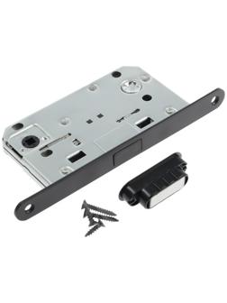 Защелка врезная магнитная LOCKLAND ZLK5BL, цвет черный, м/о 96 мм