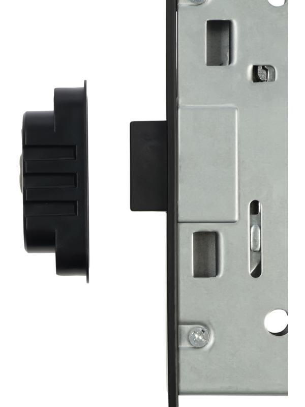 Защелка врезная магнитная LOCKLAND ZLK5BL, цвет черный, м/о 96 мм