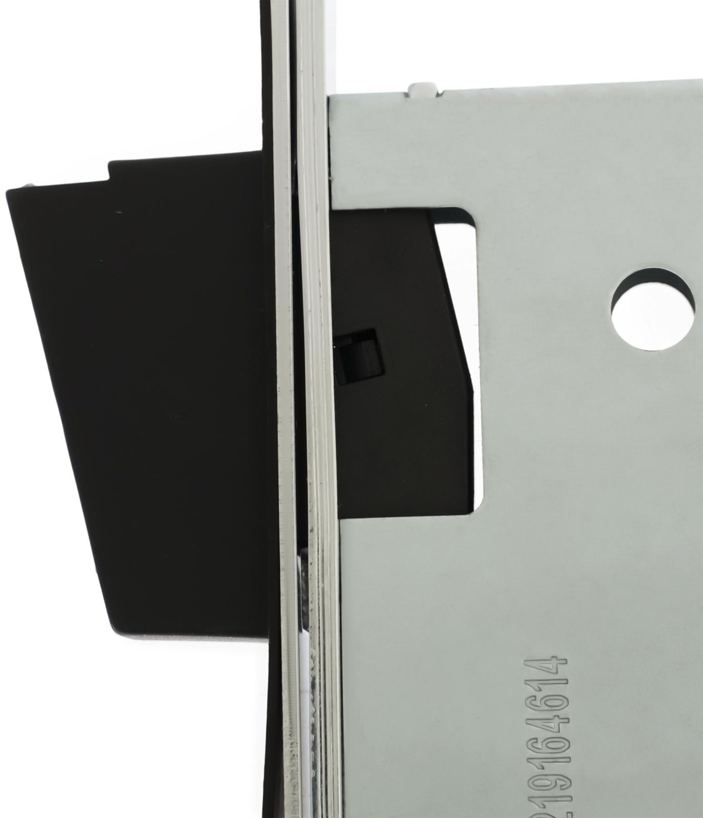 Защелка врезная магнитная LOCKLAND ZLK6CP, под цилиндр, цвет хром