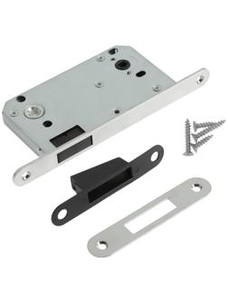 Защелка врезная магнитная LOCKLAND ZLK7CP, под завертку, цвет хром