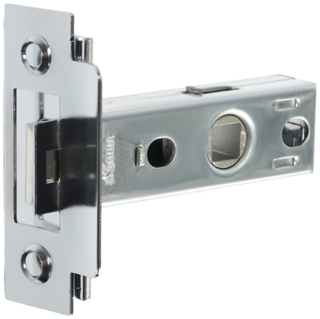 Защелка дверная межкомнатная LOCKLAND ZKM1CP, цвет хром, стальной язычок