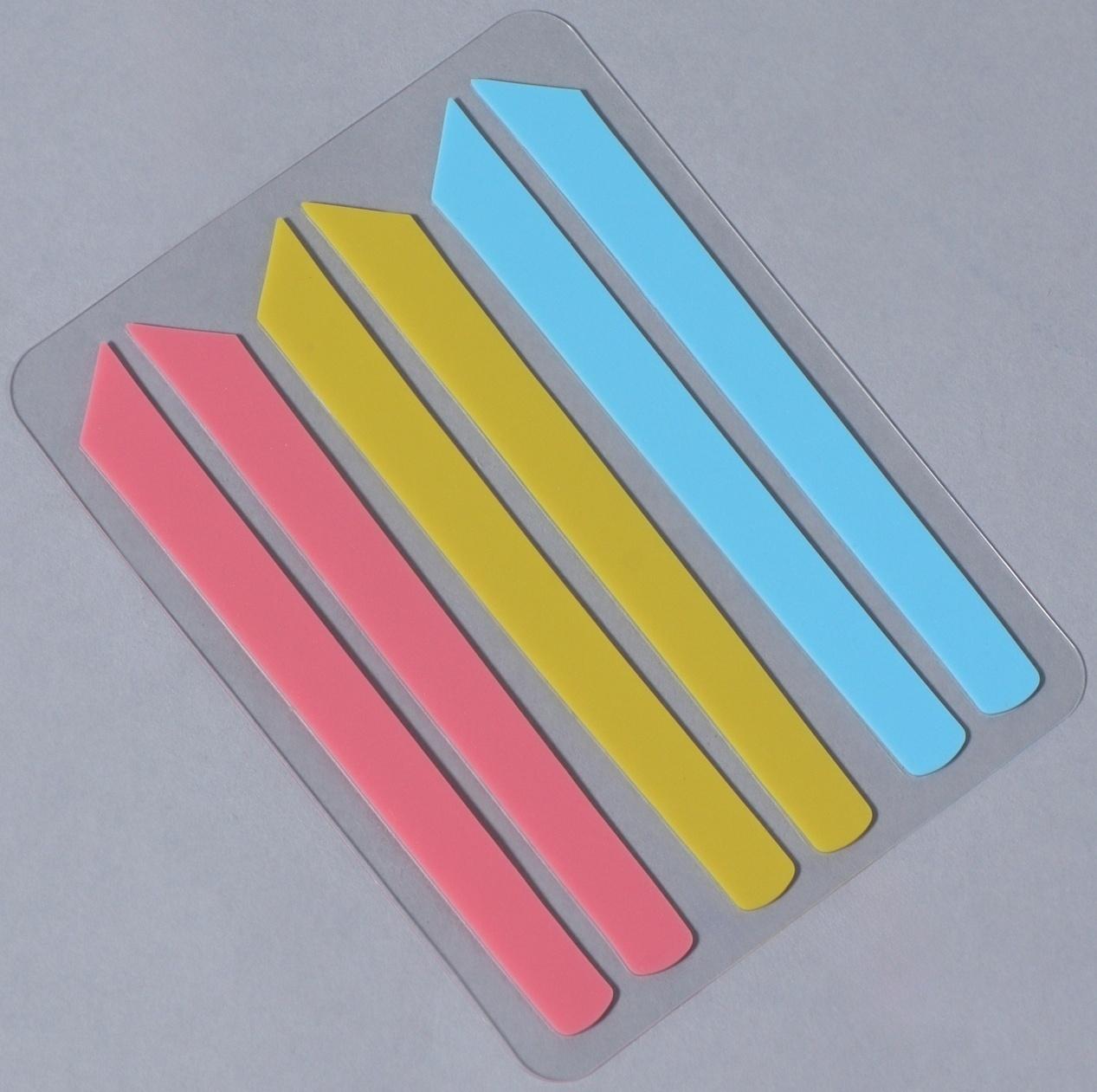 Компенсаторы для ламинирования ресниц, набор - 6 штук, 5,8 × 0,5 см, розовый/жёлтый/синий