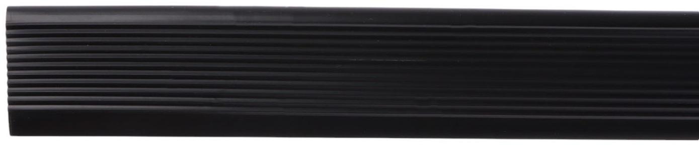 Накладка антискользящая на ступеньки угловая, 1м, черная