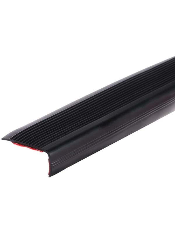 Накладка антискользящая на ступеньки угловая, 1м, черная