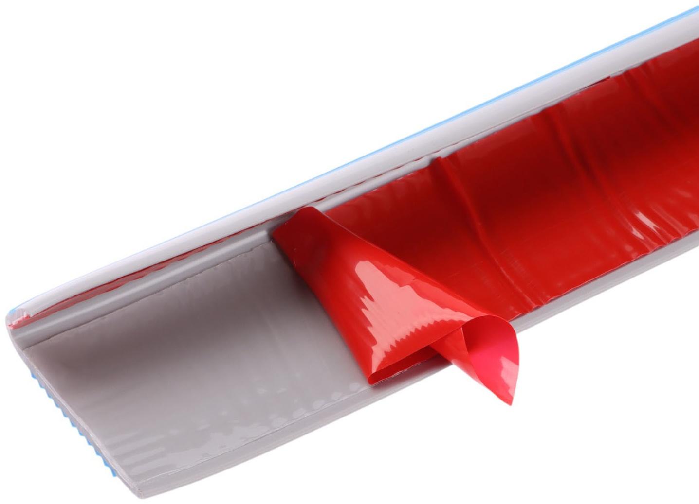 Накладка антискользящая на ступеньки угловая, 1м, синяя