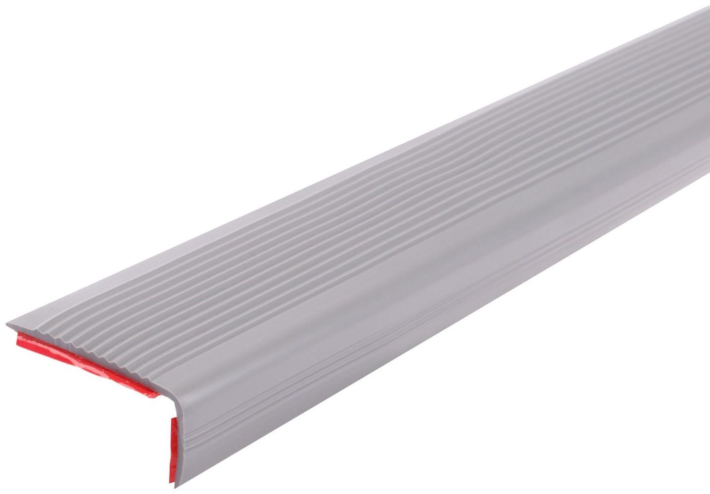 Набор накладок антискользящих угловых, 3шт, 1м, серые