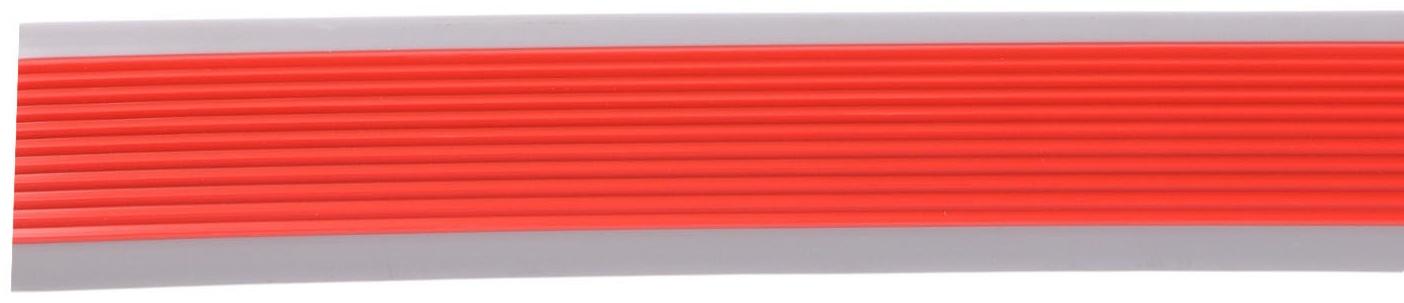 Набор накладок антискользящих угловых, 3шт, 1м, красные