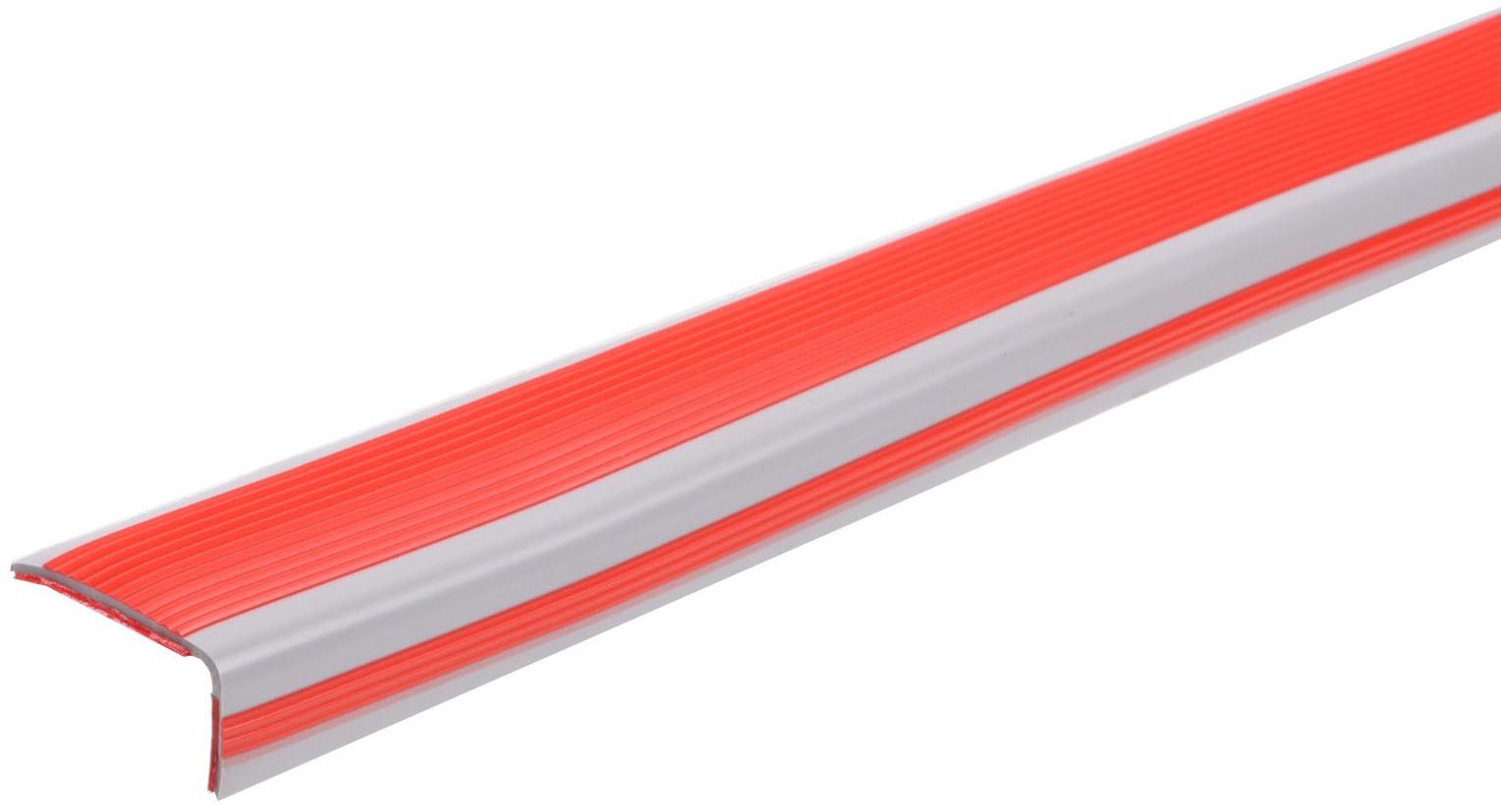 Набор накладок антискользящих угловых, 3шт, 1м, красные