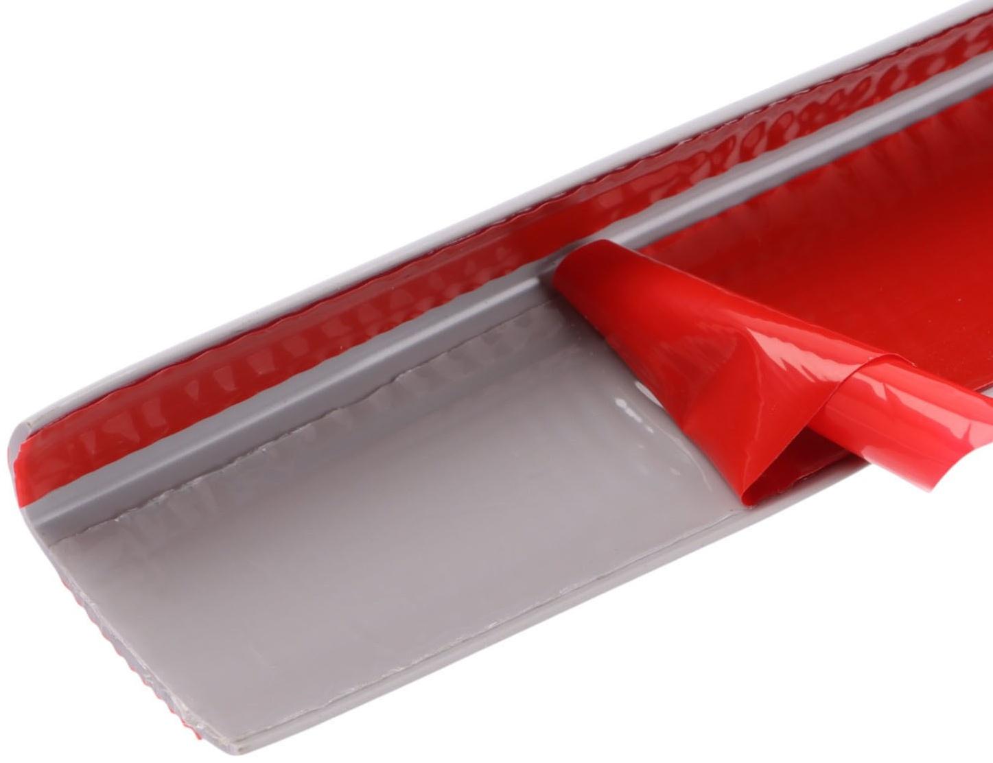 Набор накладок антискользящих угловых, 3шт, 1м, красные