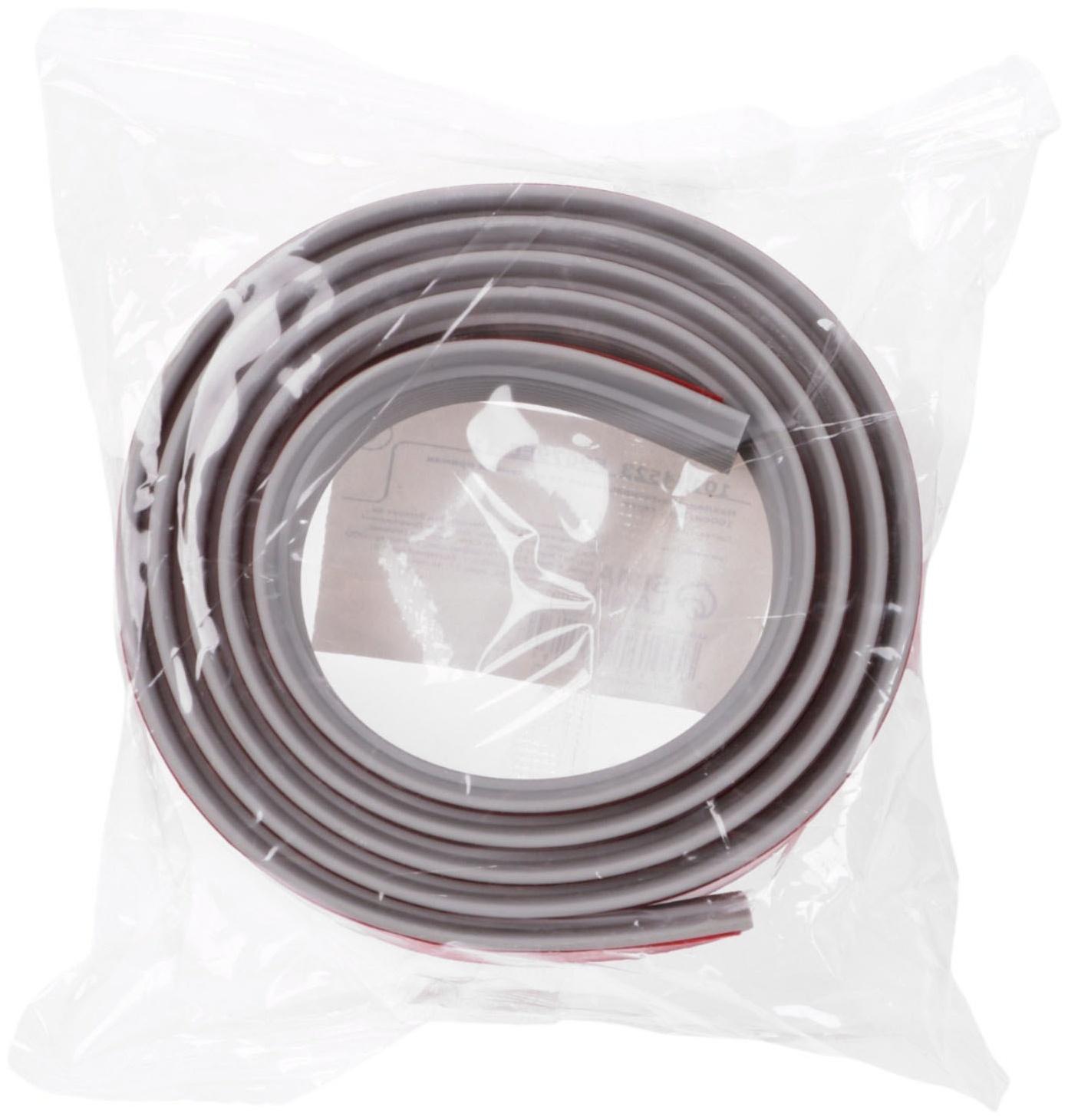 Накладка антискользящая на ступеньки прямая 100см/3см, серая