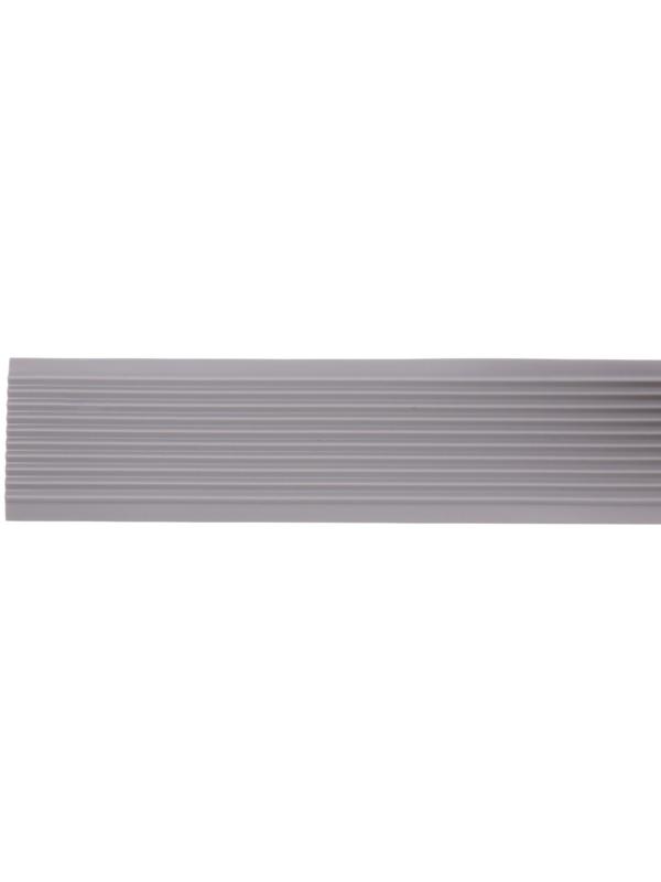 Накладка антискользящая на ступеньки прямая 100см/3см, серая