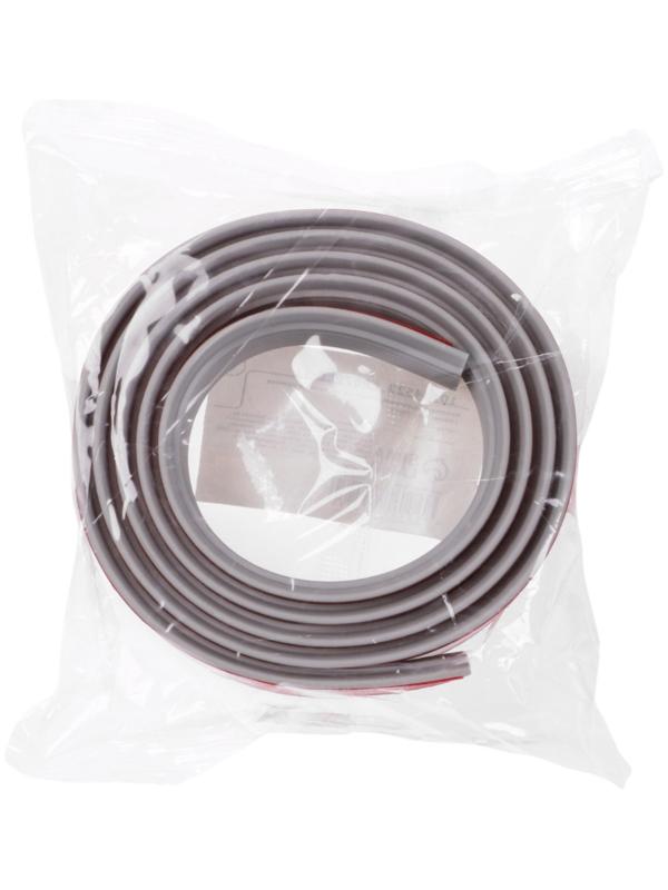 Накладка антискользящая на ступеньки прямая 100см/3см, серая