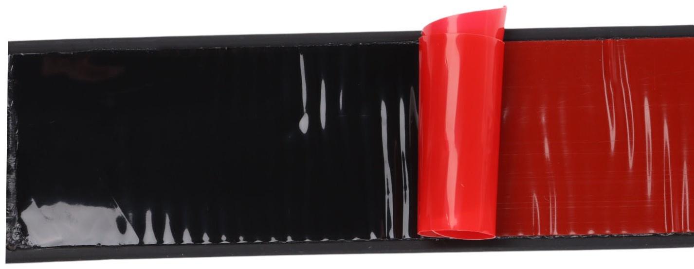 Накладка антискользящая на ступеньки прямая 100см/3см, черная